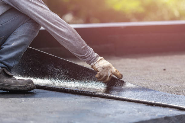 Professional Exterior Waterproofing technician working in Pennsville, NJ